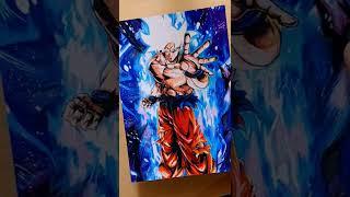 Drawing Goku Mastered Ultra Instinct  #shorts