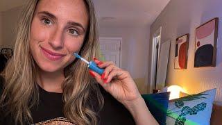 Trying Different Lip Liner and Lipgloss Combinations  ASMR for Sleep