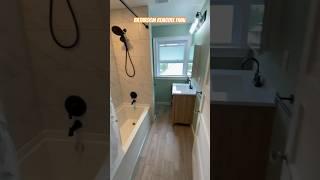 Bathroom Remodel Final #diy #construction #bathroomremodel #howto #stepbystep #bluecollar #final