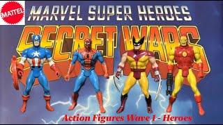 Mattel Secret Wars Action Figures Wave 1 Heroes Review