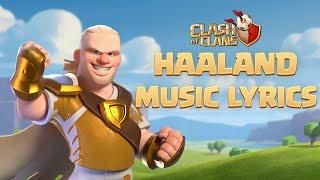  Haaland for the Win (Haaland Song Lyrics Video )  Clash of Clans Official