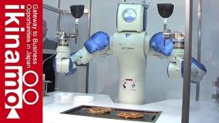 Robot that makes okonomiyaki fully automatically #Okonomiyaki Robot