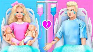 Barbie y Ken en el Hospital / 30 Manualidades para Muñecas