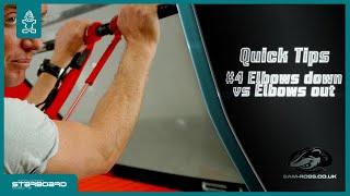 Windsurfing Quick Tips: Elbows Down vs Elbows out