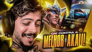 CAÍ CONTRA A MELHOR AKALI DO SERVIDOR (SHOW ME RESPECT)