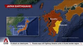 Authorities in Japan issue alert for "megaquake" after quake strikes Kyushu