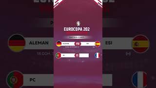 Calendario Cuartos de Final de la Eurocopa 2024