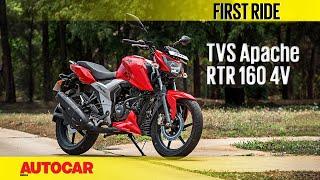 TVS Apache RTR 160 4V | First Ride | Autocar India