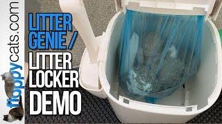 Litter Genie Demo Video - How to Use Litter Genie or Litter Locker Cat Disposal System