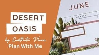 DESERT OASIS | NEW RELEASE | by CASSTHETIC PLANS | PLAN WITH ME