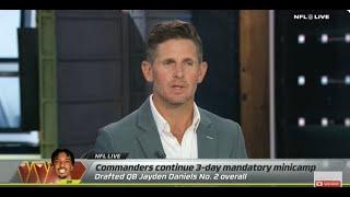 ESPN NFL LIVE | Dan Orlovsky, Jayden Daniels & Washington Commanders Can FINALLY Compete For Titles