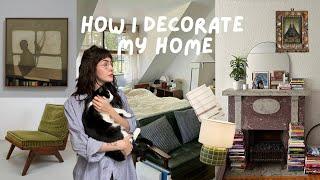 How I decorate my home and where I draw inspo from