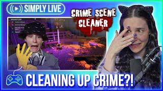 Going To Jail For Cleaning A Mess (1/?) LIVE - Crime Scene Cleaner 