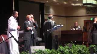 Bishop William A. Ellis singing - 2013 PAW Summer Convention