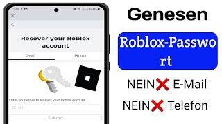 So setzen Sie das Roblox-Passwort zurück, ohne dass Sie eine E-Mail-Adresse benötigen (2025)