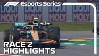 2022 F1 Esports Series Pro Championship: Race 2 Highlights