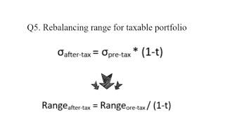 Tax impacts on asset allocation - CFA level 3 exam