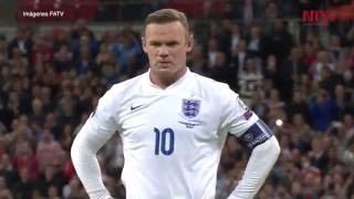 Wayne Rooney anuncia su retiro del futbol internacional