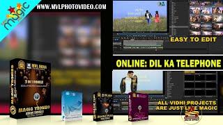 EDIUS ONLINE VIDHI PROJECT // DIL KA TELEPHONE // EDIUS 7 // EDIUS 8 // EDIUS 9