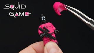 한땀한땀 만들어낸 오징어게임 등장인물 레고 피규어 Making lego figures from "squid game"