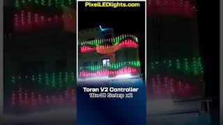 Pixel LED Toran #pixelled  #pixellight  #pixel  #lightdecor  #lightdecoration