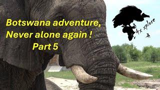 Botswana adventure, never alone again - Part 5