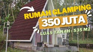 JUAL TANAH JOGJA MURAH GRATIS RUMAH GLAMPING HARGA 350 JUTA LUAS TANAH 535 M2