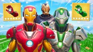 The NEW *IRON MAN* SKIN Challenge in Fortnite