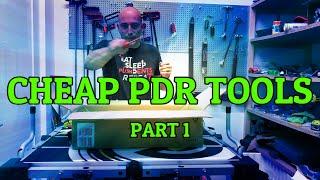 Are cheap PDR tools worth your money? | DIY dent repair tools | Part 1