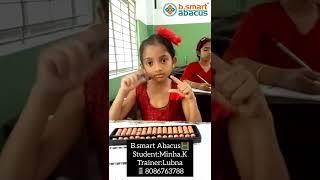 Little Girl Answering Abacus Questions#makeyourchildageniuswithlubna #study #Abacus #shorts