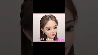 Hair hacks: Easy Simple hairstyles/Korean hairstyle for short medium hair tutorial tiktok video 編髮教程