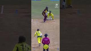 Tegan Williamson's turning ripper outfoxes Amrita Ramtahal #U19WorldCup #AUSvWI #cricket