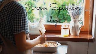 Warm September | vlog | Homemade Apple Crumble