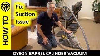 How to Fix Dyson D08 Barrell Vacuum Not Sucking - Let's Fix it! - DC05 DC08T DC15 DC19 DC20 DC21