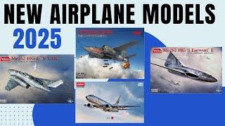 New Plastic Model Airplane Kits for 2025