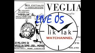 Quinta Live TIK-TAK watchannel.  Oggi raccontiamo la storia di Veglia Borletti