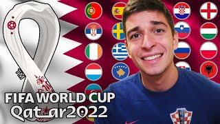 FIFA World Cup 2022 European Qualifiers Prediction