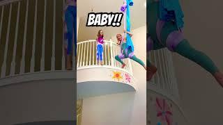 The BABY Actually JUMPED!