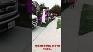 Over the top Halloween decorations! 