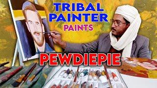 Tribal Painter Paints PewDiePie