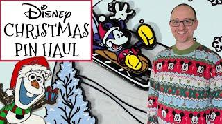 Disney Christmas Pin Haul 2024