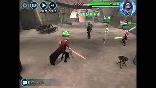 SWGOH - GAC - 3vs3 - Malak vs Padme