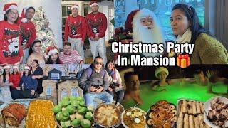 One Week Living In A Mansion All Friends Attended To Our Christmas Party Massive House Experience