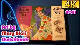 [4K] Alice in Wonderland 70th Anniversary "Art by Mary Blair" Sketchbook | Hong Kong Disneyland 2021