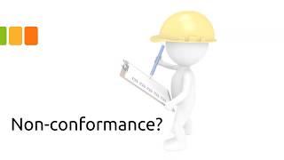 What is non conformance