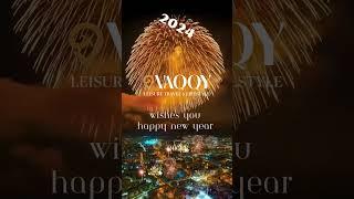 "VAQQY " Lifestyle " Wishes you all Happy New Year 2024.  #uktravels #luxuryr #happynewyear