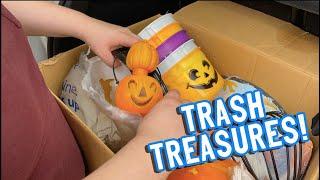 FREE FINDS in the TRASH! Garbage pick with us for VINTAGE FINDS!