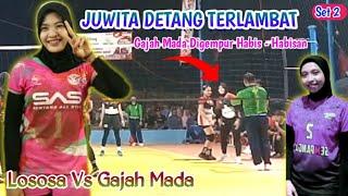 JUWITA DATANG TERLAMBAT....‼️ Gajah Mada Digempur Tampa Ampun || Lososa Vs Gajah Mada