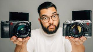Best Camera for YouTube Videos? (Canon M6 Mark ii vs Sony a6400)