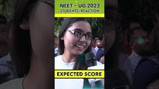 Students Reaction After NEET-UG 2023 Exam | Expected Score #neet2023 #shorts